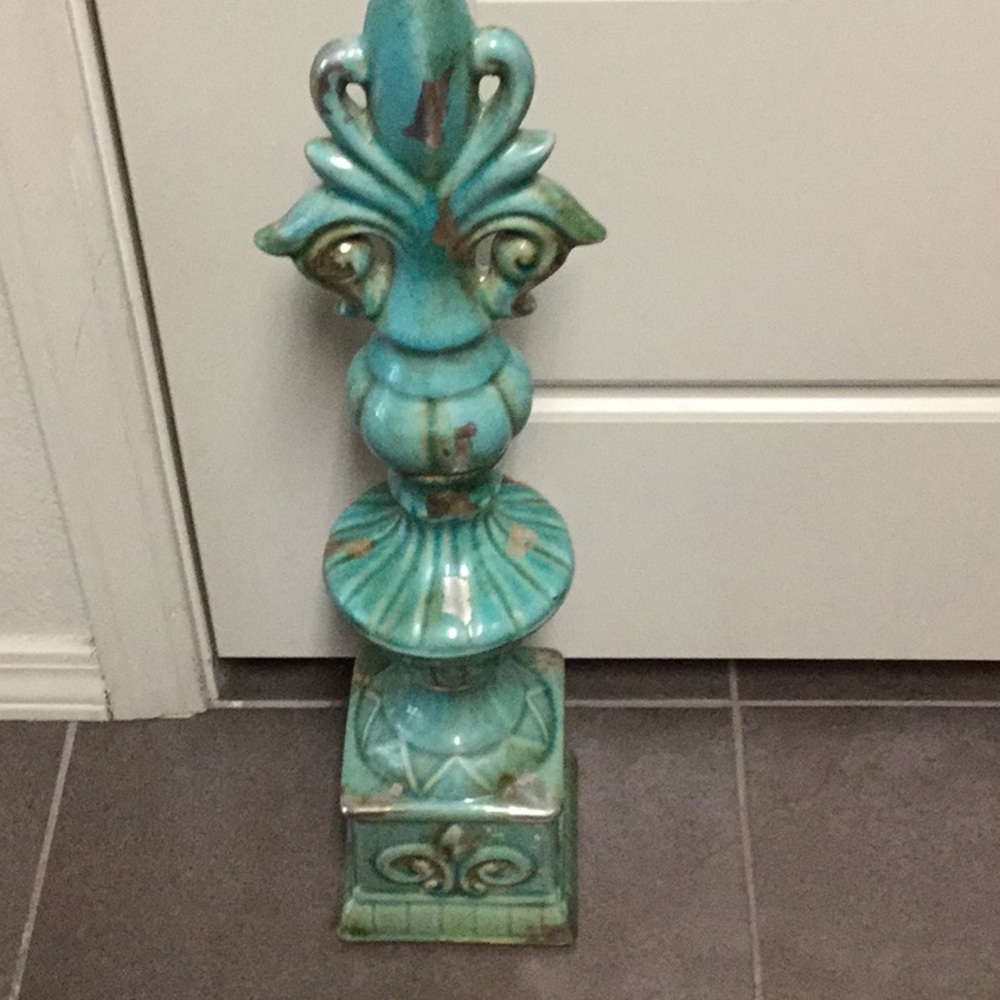 Decorative Fleur De Lis accent piece
